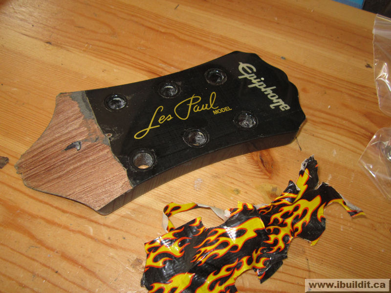 Steve Carmichael's Guitar Neck Repair IBUILDIT.CA